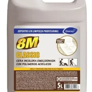 8M CLASSIC CERA NATURAL X 5L DIVERSEY